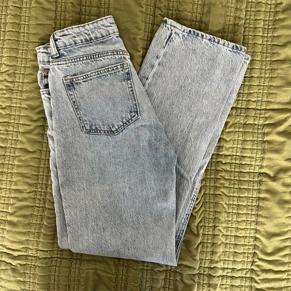 H&M Straight Leg Jeans - Size 2 - Picture 1 of 4